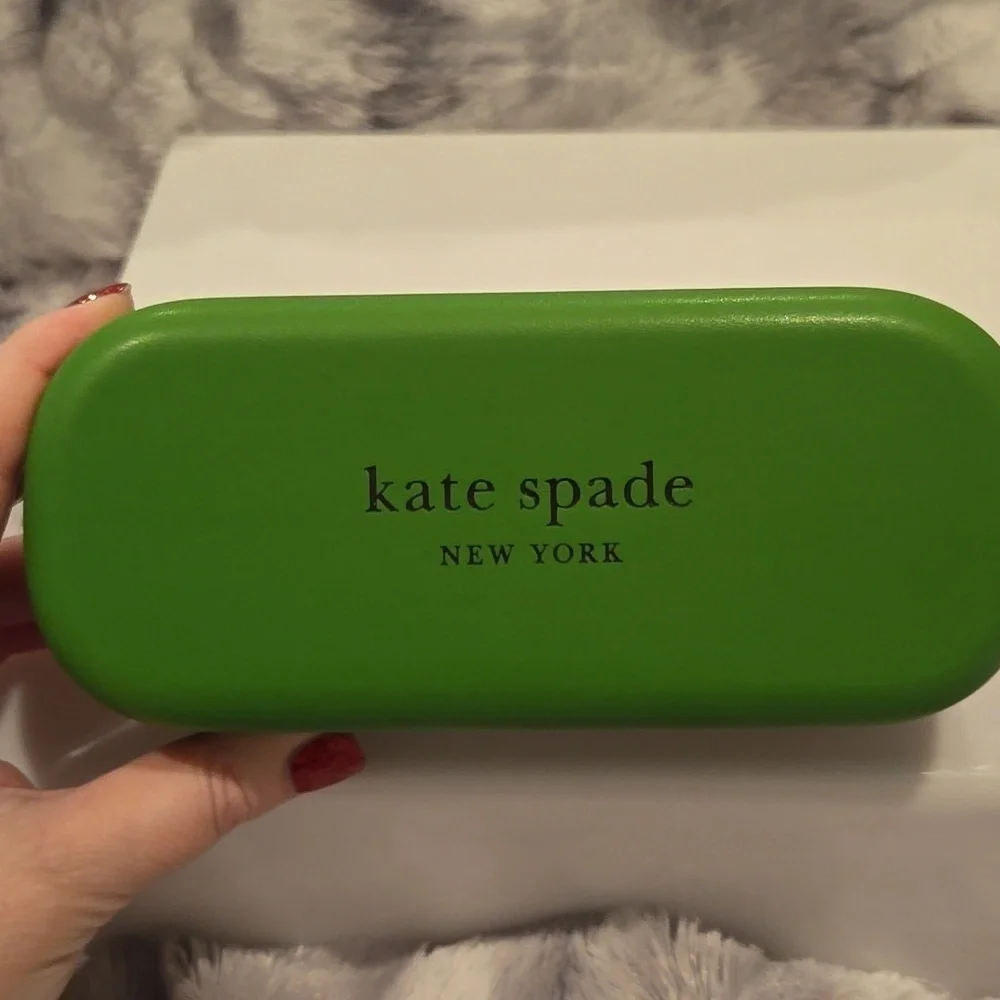 Kate Spade Women's Octavia Gold Blue Brown Gradient Sunglasses Brand New In Case